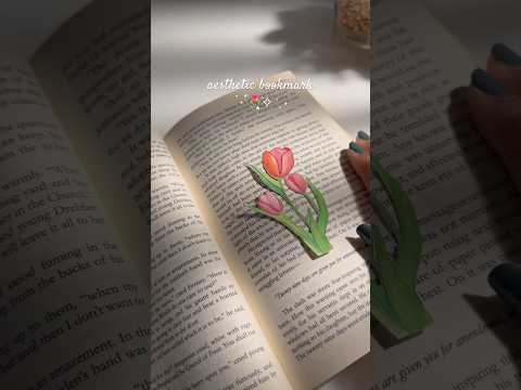 Aesthetic bookmark ideas🌷#art #trending #aesthetic