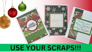 Use Your Scraps! #useyourscraps #christmascards2023