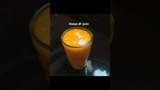 mango 🥭 juice / easy steps in home made simple mango juice recipe #amrutashomekitchen #recipe