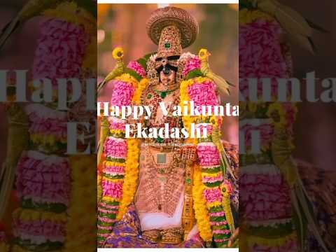 #vaikuntaekadashi  #ekadashi