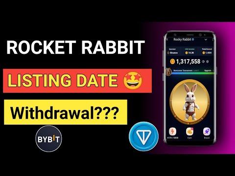 Rocket Rabbit listing || Rocky rabbit airdrop new update || Rocky rabbit withdrawal