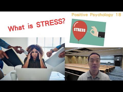 (Eng) Positive Psychology 18: What is stress? #stress #distress #eustress #chronicstress