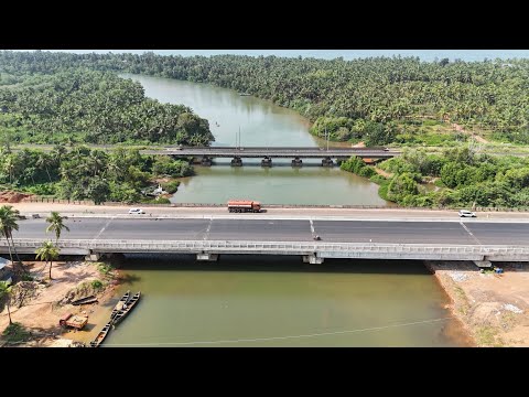 NH66 KASARAGOD /മൊഗ്രാൽ പാലം ഗതാഗതത്തിന് തുറന്നു കൊടുത്തു