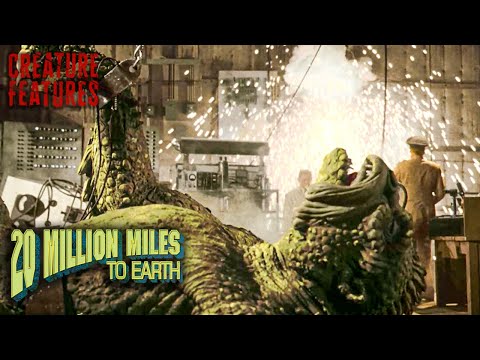 Humans In Danger From Giant Creature | 20 Million Miles To Earth | Creature Features