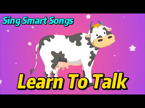 Look at the Animals! | Learn with Sing Smart Songs-Cow, Pig, Duck, Goat | ESL Kids | Songs For Kids