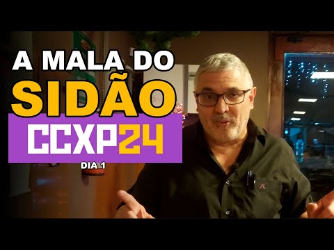 A Mala do Sidão | CCXP24 | Dia 1