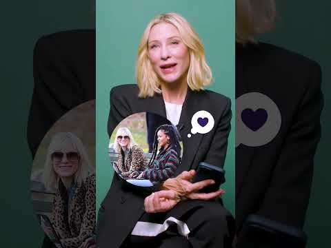 Cate Blanchett's favorite memory from working with Rihanna. #oceans8