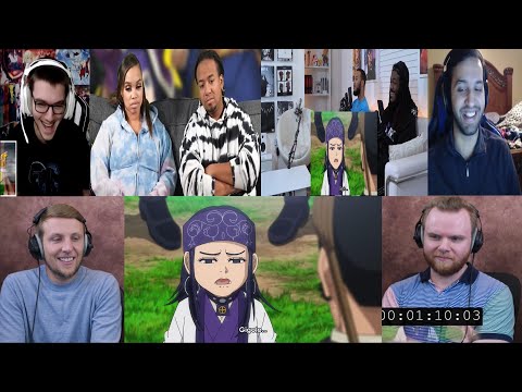 GOLDEN KAMUY EPISODE 2x7 REACTION MASHUP!!