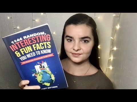 ASMR 1 Hour of Whispering EXTREMELY Random Facts