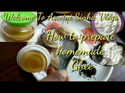 How to prepare ghee at home..?? Homemade Ghee//Simple & Easy Making Of Ghee At Home // Healthy Ghee