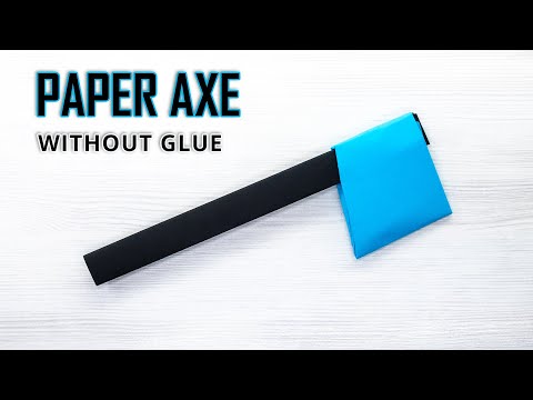 Make an Epic NINJA AXE with just 4 Sheet of Paper!