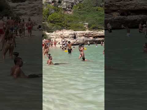 Beach Mallorca, Spain | Cala Llombards | Summer 2023 #spain #beach #travel