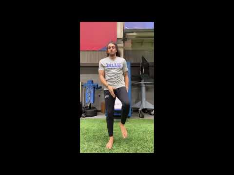 Mack Hollins December Challenge - Day 4 10 MINUTE WORKOUT