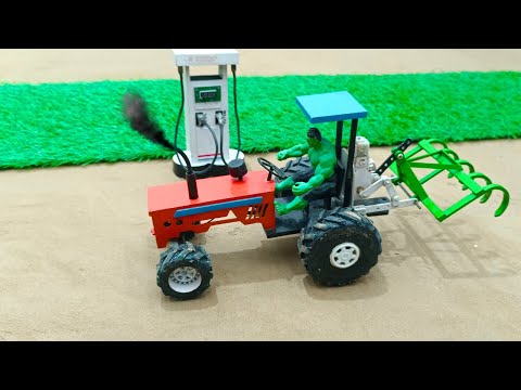 diy tractor making plough machine science project |@Acrofter1