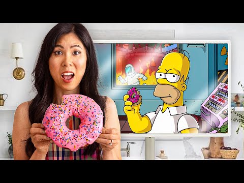 I Tested Viral CARTOON Recipes from Our Childhood 🍩