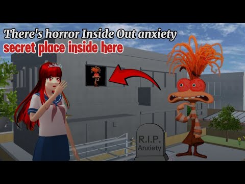 There's هناك رعب من الداخل إلى الخارج والقلق horror Inside Out anxiety secret place inside