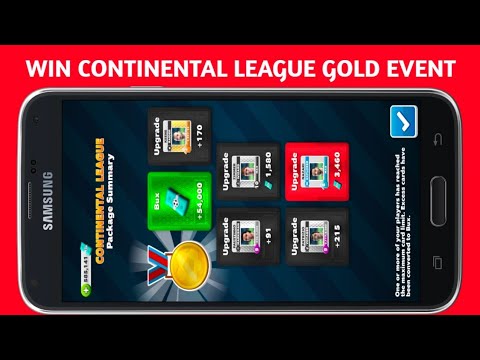 Win Contenentle League Events Gold Medal 🏅