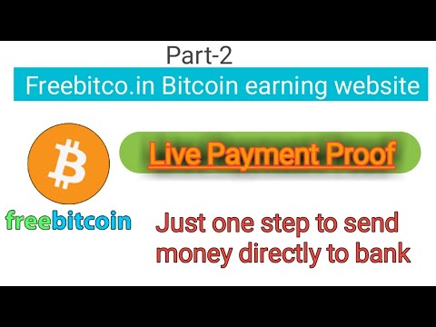 Live Payment Proof of Bitcoin Earning Website.