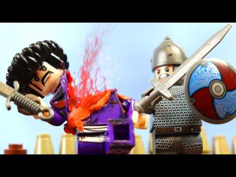 LEGO Medieval battle animation - Mongol invasion  (part 2)