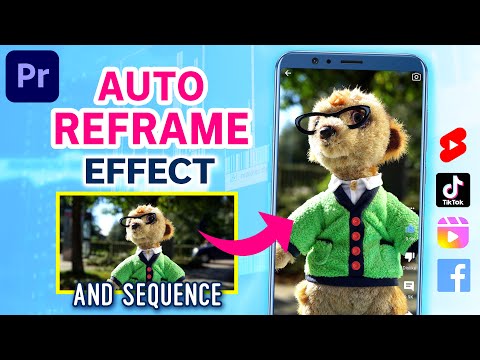 Auto Reframe EFFECT vs Auto Reframe SEQUENCE | Premiere Pro CC Tutorial