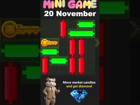 Hamster Kombat New Season Mini Game Solution 20 November 2024