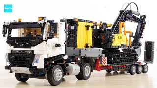 レゴ テクニック ボルボ FMX トラック & EC230 電気掘削機 42175 ／ LEGO Technic Volvo FMX Truck & EC230 Electric Excavator