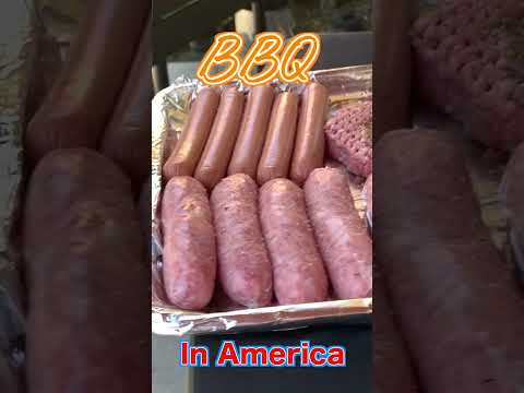 【アメリカ旅行】アメリカでBBQしたら最高すぎた #shorts