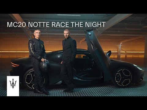 Maserati MC20 Notte. Race the Night