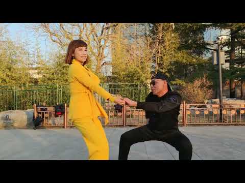 吉特巴《红尘情歌》双人对跳，节奏欢快，好学又好看,square dance, dance, pop music, aerobics