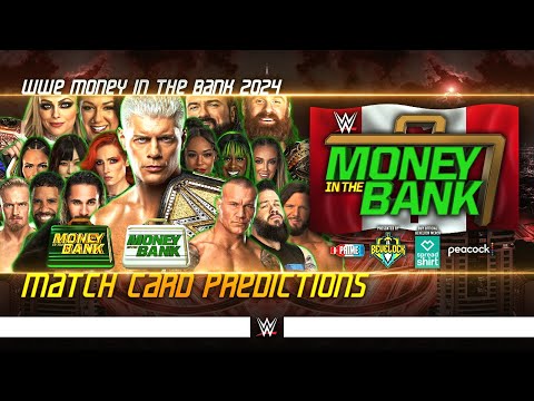 WWE Money in the Bank 2024 - Early Card [v3]