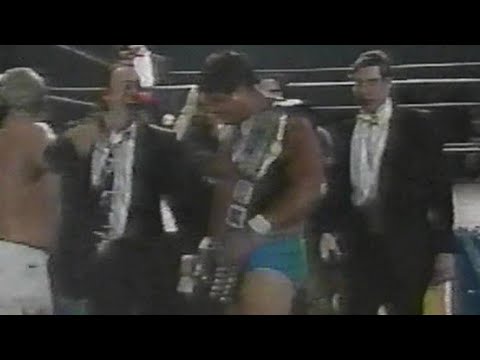 Sandman vs. Don Muraco (World Title) ECW 1993