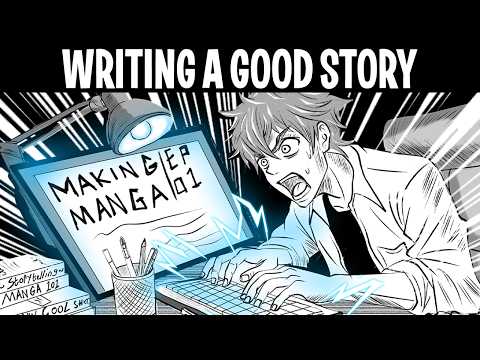 Making My Own Manga | Write A Story Like BLEACH, Dragon Ball, One Piece & Naruto