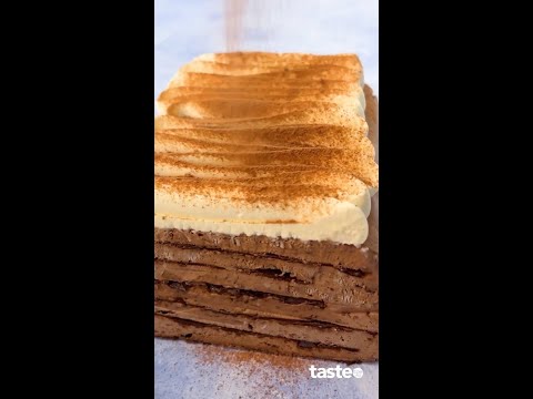 Easy 4-ingredient Milo 'Viennetta' recipe!