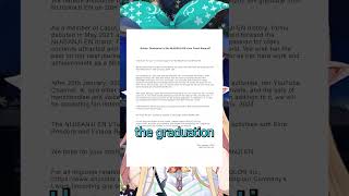 Nijisanji Corrects Pomu Graduation Mistake #vtuber #nijisanji #nijisanji_en