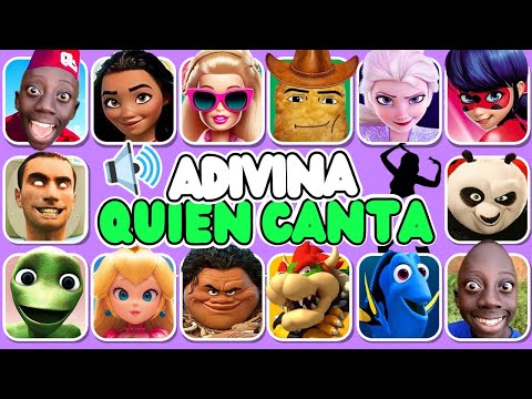 ¡Adivina quien CANTA y quien BAILA…! 🎤🎙️🎶 Especial Disney, Kung Fu Panda 4, Tenge Tenge