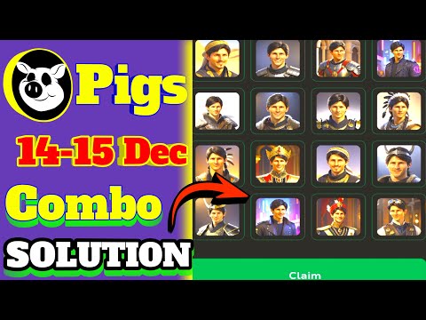 Pigs daily combo solution|pigs intelligent investment code|pigs combo card solution|pigs pizzzal sol