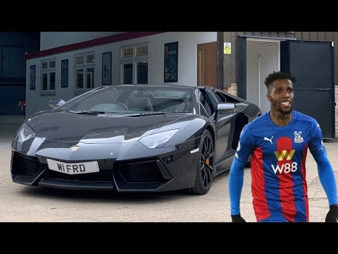 Wilfred Zaha’s Lamborghini Aventador Teaser