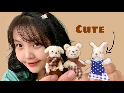 Hướng dẫn làm thú kẽm siêu yêu, siêu dễ | making pipe cleaner little bunny