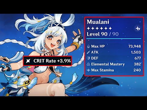 No CRIT Just HP Mualani