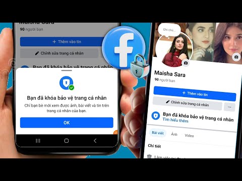 Cách khóa bảo vệ trang cá nhân Facebook