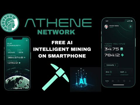 Athene Network | Free AI intelligent crypto mining on smartphone