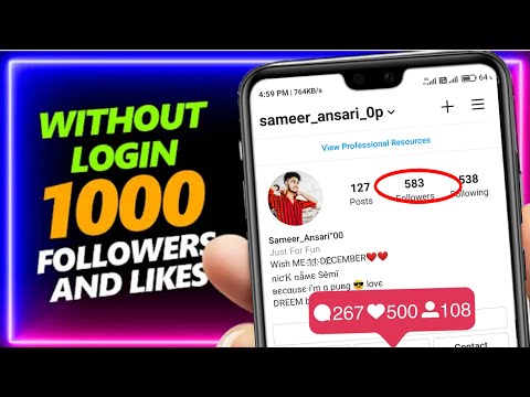 How to Get Free instagram followers 100 Followers per click 🔥🔥🔥🔥🔥