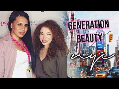 GenBeauty NYC 2015 Vlog