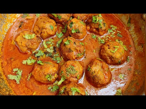 कटहल कोफ़्ता करी । Jackfruit Kofta Curry