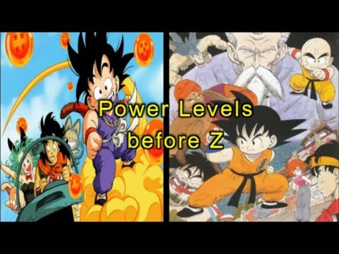 Most Realistic Power Levels Before Z (Part 1)