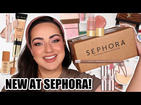 SO MUCH NEW MAKEUP AT SEPHORA! | HUGE TRY-ON HAUL!