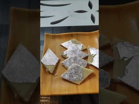 kaju katli homemade kaju katli halwai style kaju katli 😋