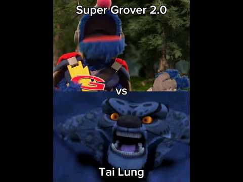 Super Grover 2.0 vs Tai Lung (Sesame Street | Kung Fu Panda)