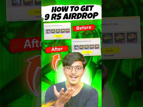 Get 9 Rs Airdrop By This Trick🤩 #shorts