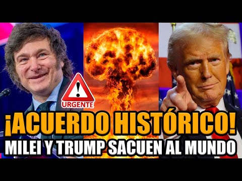 🚨MEGA ACUERDO ENTRE MILEI Y TRUMP SACUDE AL MUNDO Y CAMBIA ARGENTINA PARA SIEMPRE | BREAK POINT